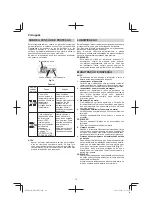 Preview for 72 page of HIKOKI DH 18DPC Handling Instructions Manual