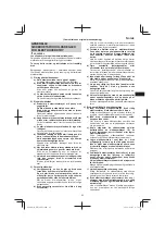 Preview for 93 page of HIKOKI DH 18DPC Handling Instructions Manual