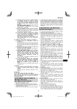 Preview for 159 page of HIKOKI DH 18DPC Handling Instructions Manual