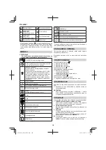 Preview for 208 page of HIKOKI DH 18DPC Handling Instructions Manual