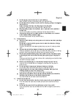 Предварительный просмотр 25 страницы HIKOKI DH 24PG Handling Instructions Manual