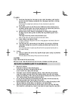 Предварительный просмотр 26 страницы HIKOKI DH 24PG Handling Instructions Manual