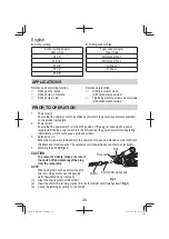 Предварительный просмотр 30 страницы HIKOKI DH 24PG Handling Instructions Manual