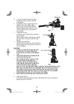 Предварительный просмотр 31 страницы HIKOKI DH 24PG Handling Instructions Manual