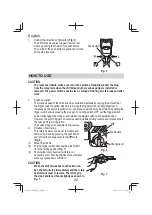 Предварительный просмотр 32 страницы HIKOKI DH 24PG Handling Instructions Manual