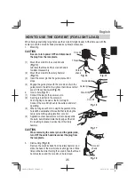 Предварительный просмотр 35 страницы HIKOKI DH 24PG Handling Instructions Manual