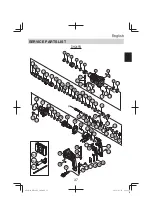 Предварительный просмотр 37 страницы HIKOKI DH 24PG Handling Instructions Manual