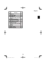 Предварительный просмотр 39 страницы HIKOKI DH 24PG Handling Instructions Manual