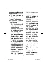 Preview for 6 page of HIKOKI DH 28PC Handling Instructions Manual