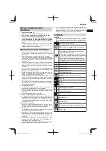 Preview for 3 page of HIKOKI DH 30PC2 Handling Instruction