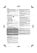 Preview for 4 page of HIKOKI DH 30PC2 Handling Instruction