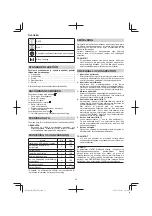 Предварительный просмотр 32 страницы HIKOKI DH 30PC2 Handling Instruction