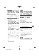 Preview for 53 page of HIKOKI DH 30PC2 Handling Instruction