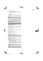 Preview for 61 page of HIKOKI DH 30PC2 Handling Instruction