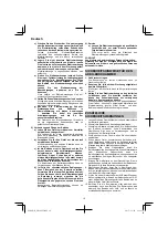 Preview for 10 page of HIKOKI DH14DSL Handling Instructions Manual