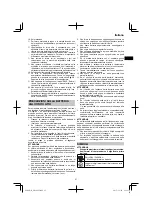 Preview for 27 page of HIKOKI DH14DSL Handling Instructions Manual