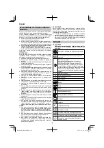 Preview for 154 page of HIKOKI DH14DSL Handling Instructions Manual