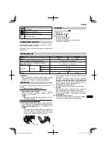 Preview for 155 page of HIKOKI DH14DSL Handling Instructions Manual