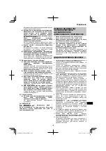 Preview for 167 page of HIKOKI DH14DSL Handling Instructions Manual