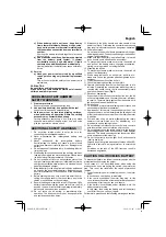 Preview for 7 page of HIKOKI DH18DPB Handling Instructions Manual