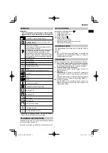 Preview for 9 page of HIKOKI DH18DPB Handling Instructions Manual