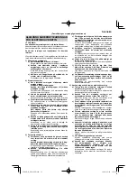 Preview for 71 page of HIKOKI DH18DPB Handling Instructions Manual