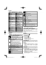 Preview for 138 page of HIKOKI DH18DPB Handling Instructions Manual