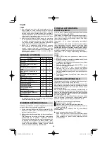 Preview for 194 page of HIKOKI DH18DPB Handling Instructions Manual