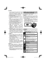 Preview for 12 page of HIKOKI DN 18DSL Handling Instructions Manual