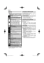 Preview for 90 page of HIKOKI DN 18DSL Handling Instructions Manual