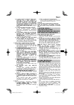 Preview for 95 page of HIKOKI DN 18DSL Handling Instructions Manual