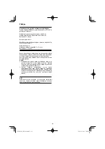 Preview for 114 page of HIKOKI DN 18DSL Handling Instructions Manual