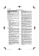 Preview for 128 page of HIKOKI DN 18DSL Handling Instructions Manual