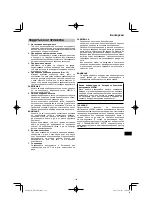 Preview for 141 page of HIKOKI DN 18DSL Handling Instructions Manual