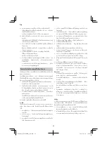 Preview for 32 page of HIKOKI DS 14DBSL Handling Instructions Manual