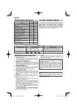 Preview for 10 page of HIKOKI DS 18DD Handling Instructions Manual