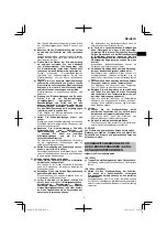 Preview for 9 page of HIKOKI DS 18DJL Handling Instructions Manual