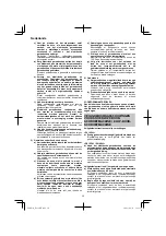 Preview for 30 page of HIKOKI DS 18DJL Handling Instructions Manual