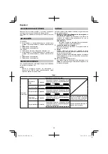 Preview for 40 page of HIKOKI DS 18DJL Handling Instructions Manual