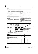 Preview for 94 page of HIKOKI DS 18DJL Handling Instructions Manual