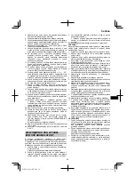 Preview for 99 page of HIKOKI DS 18DJL Handling Instructions Manual