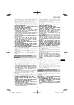 Preview for 119 page of HIKOKI DS 18DJL Handling Instructions Manual