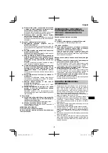 Preview for 137 page of HIKOKI DS 18DJL Handling Instructions Manual