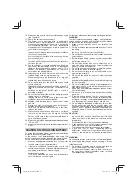 Предварительный просмотр 9 страницы HIKOKI DS 36DAX Handling Instructions Manual