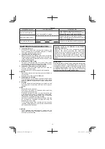 Предварительный просмотр 14 страницы HIKOKI DS 36DAX Handling Instructions Manual