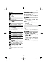 Preview for 71 page of HIKOKI DS18DA Handling Instructions Manual