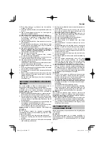 Preview for 77 page of HIKOKI DS18DA Handling Instructions Manual