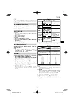 Preview for 79 page of HIKOKI DS18DA Handling Instructions Manual