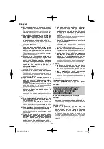 Preview for 90 page of HIKOKI DS18DA Handling Instructions Manual