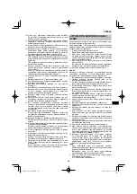 Preview for 125 page of HIKOKI DS18DA Handling Instructions Manual